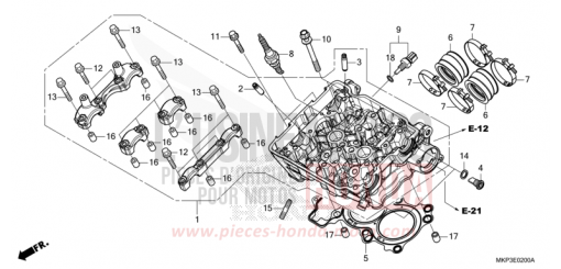 CULASSE CBR500RAM de 2021